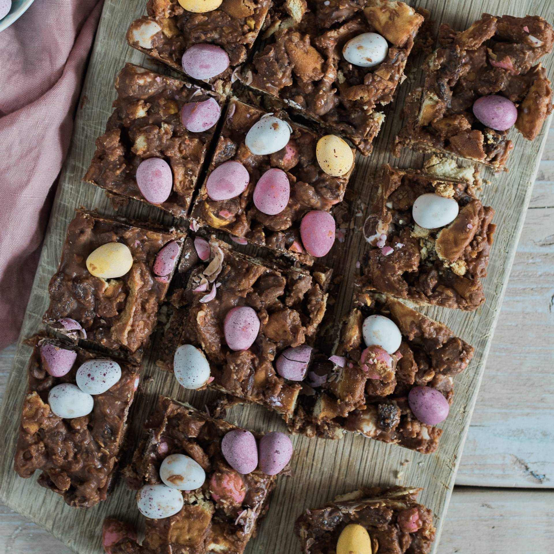 Chocolate Mini Egg Tiffin Recipe