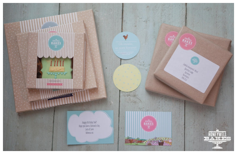 We have new letterbox friendly biscuit packaging!