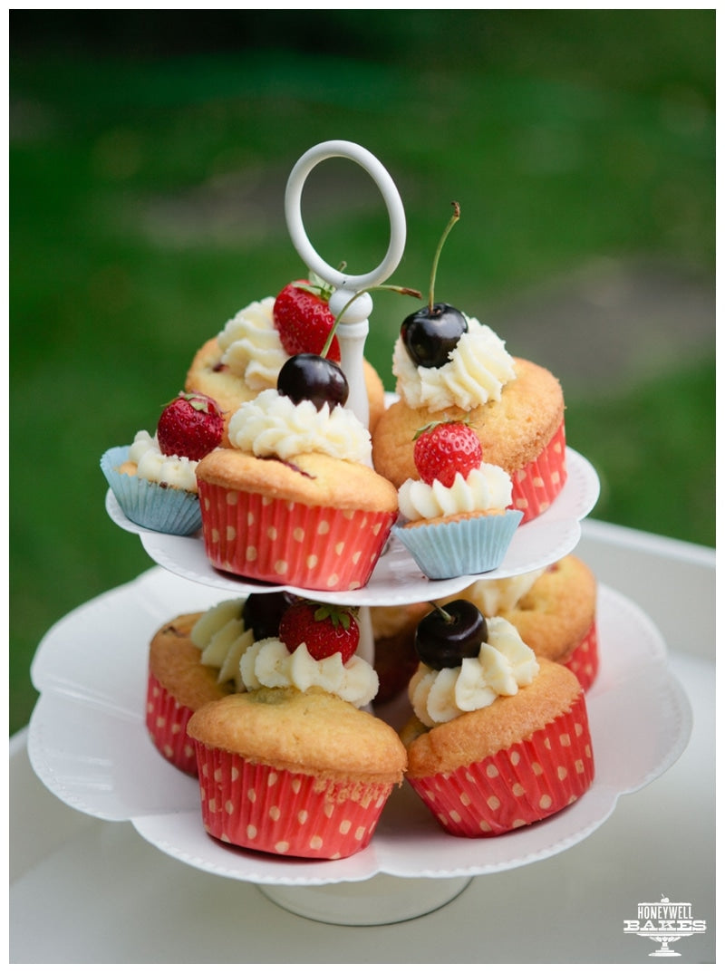 Summer Fruit Cupcakes