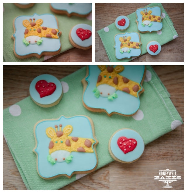 Bespoke Giraffe Biscuits
