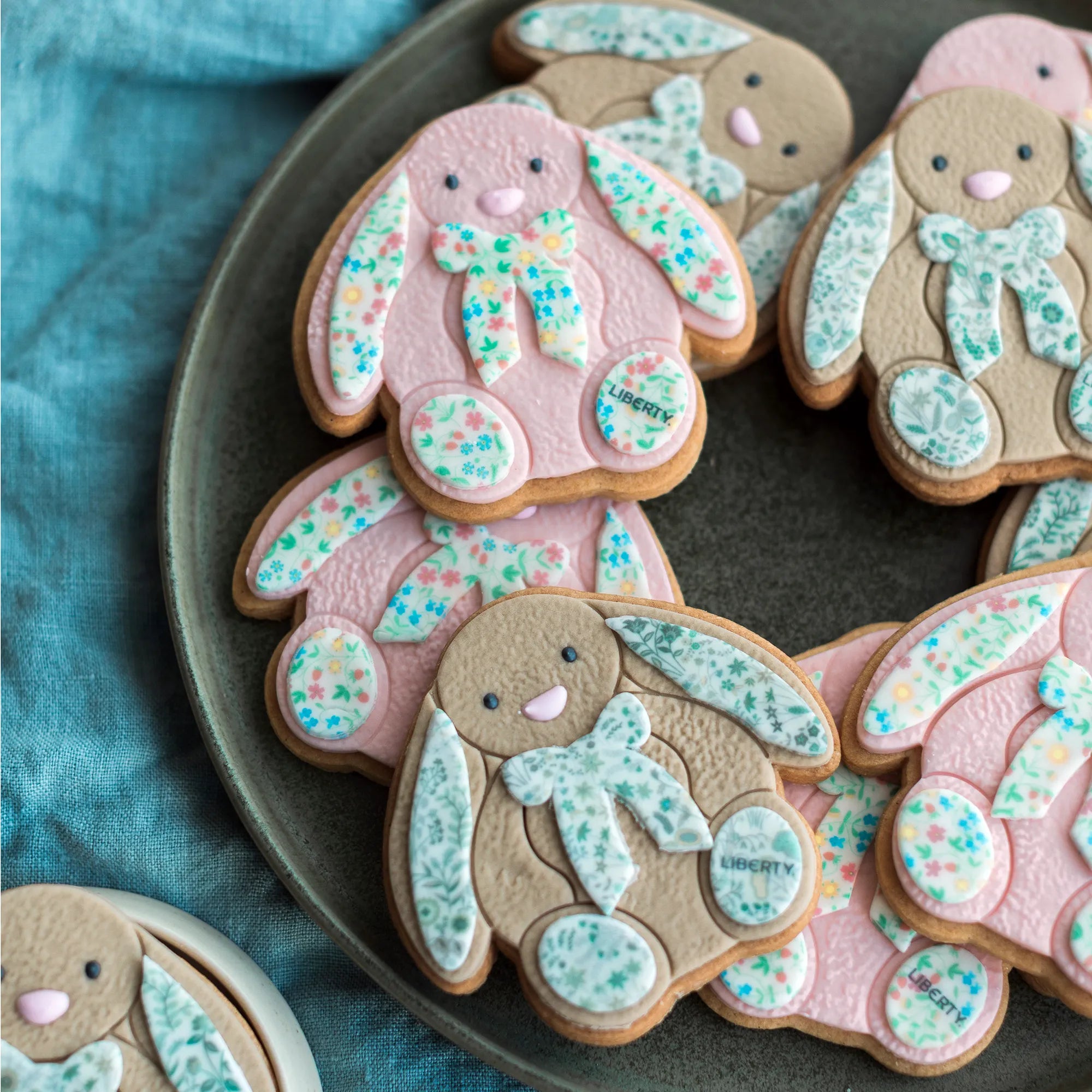 Honeywell Bakes branded biscuits for Jellycat x Liberty London Product Launch