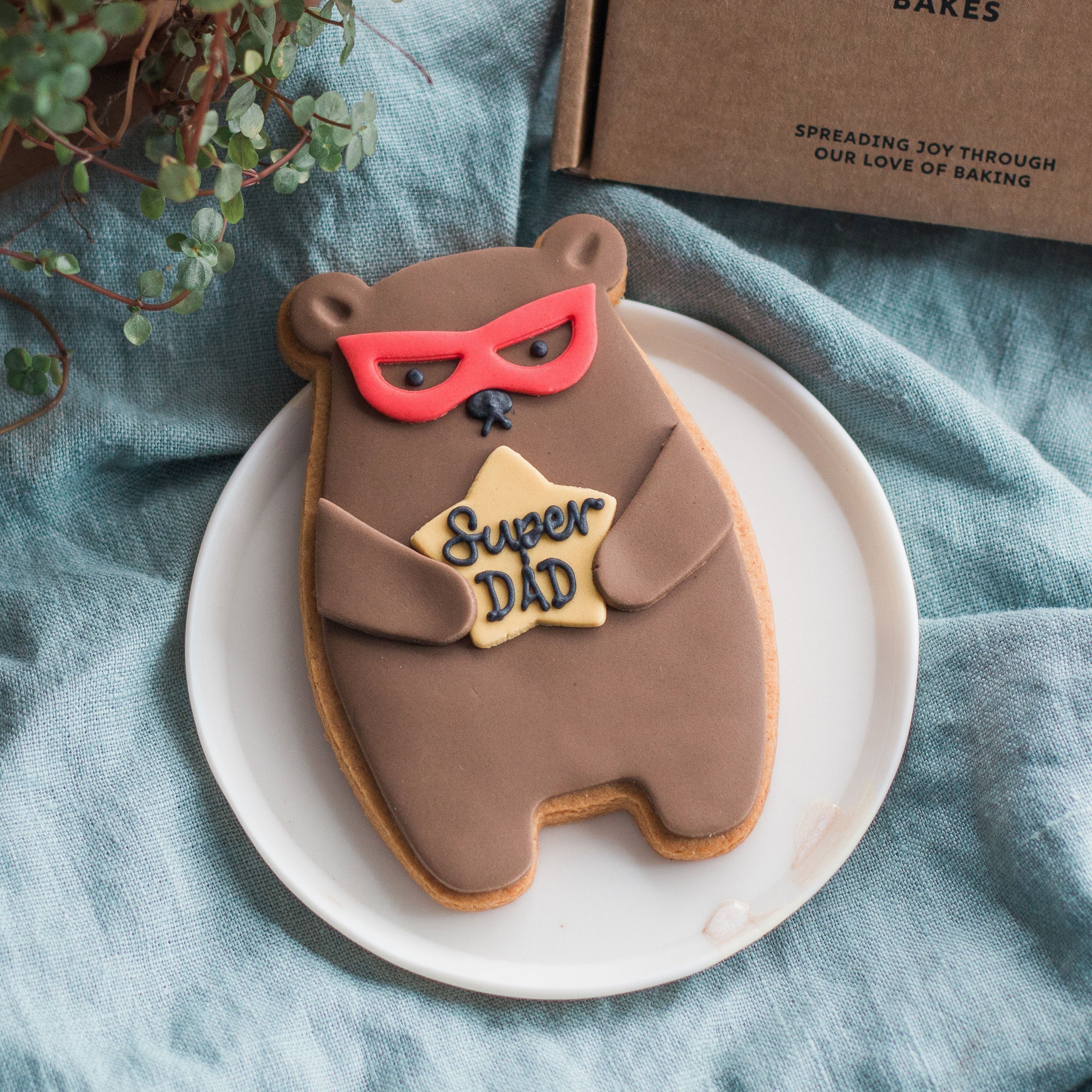 Super Dad Bear Biscuit
