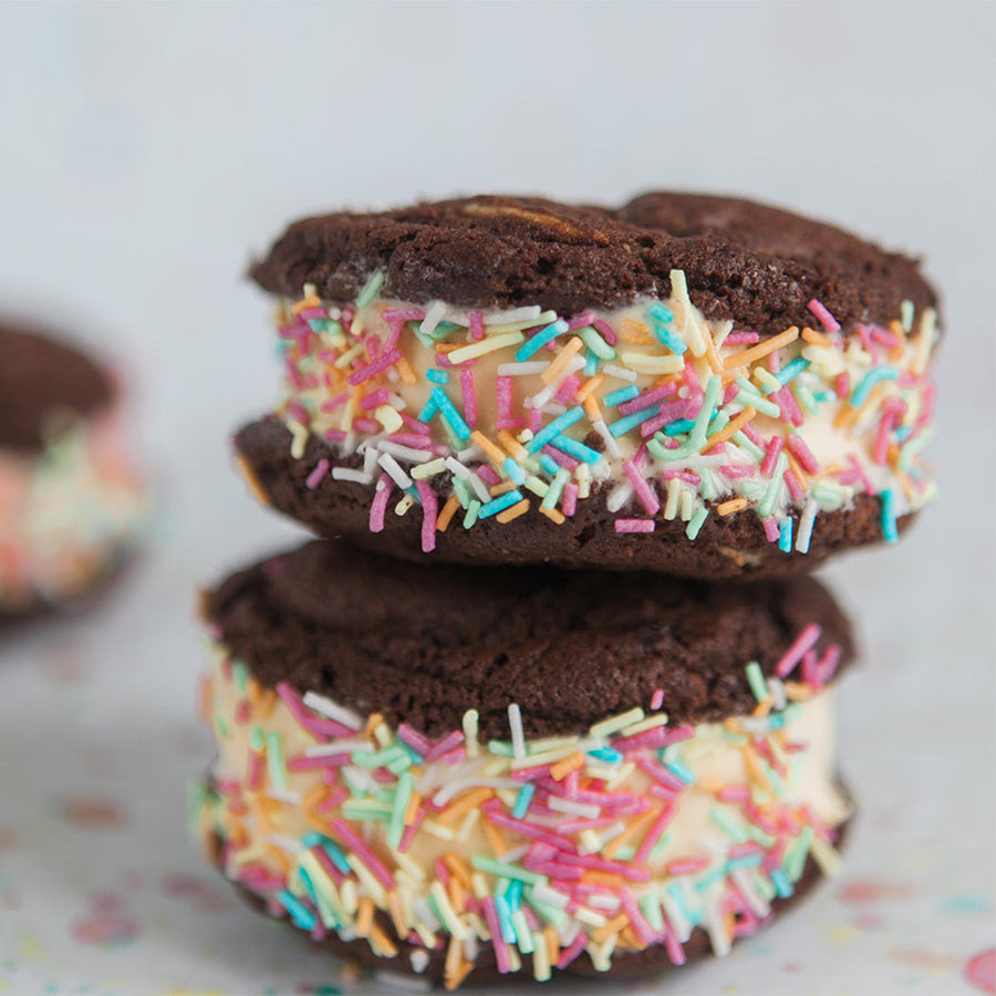Cookie Ice Cream Sandwiches