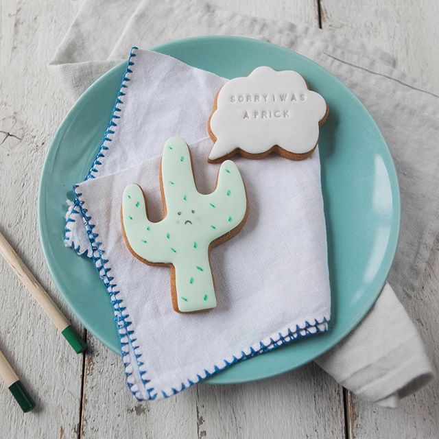 sorry gifts, biscuit gifts, funny gift ideas