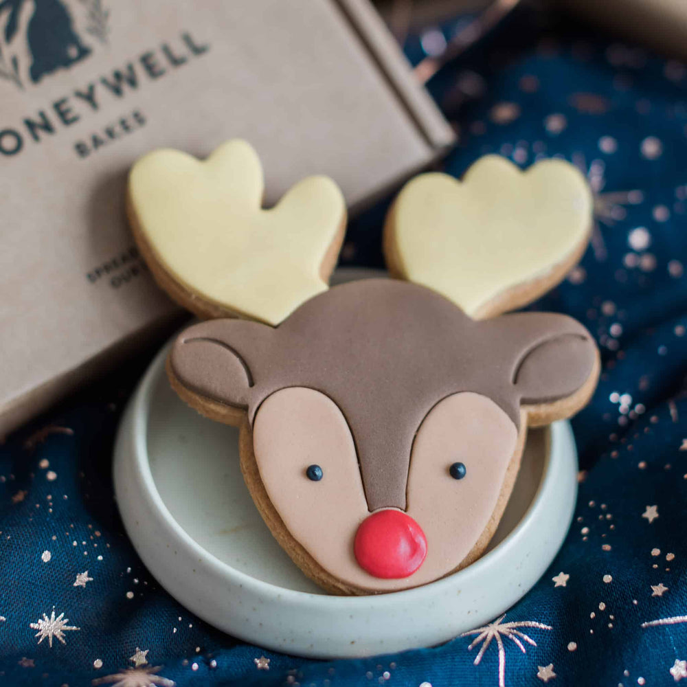 Reindeer Biscuit - Honeywell Bakes