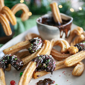 Candy Cane Churros Kit
