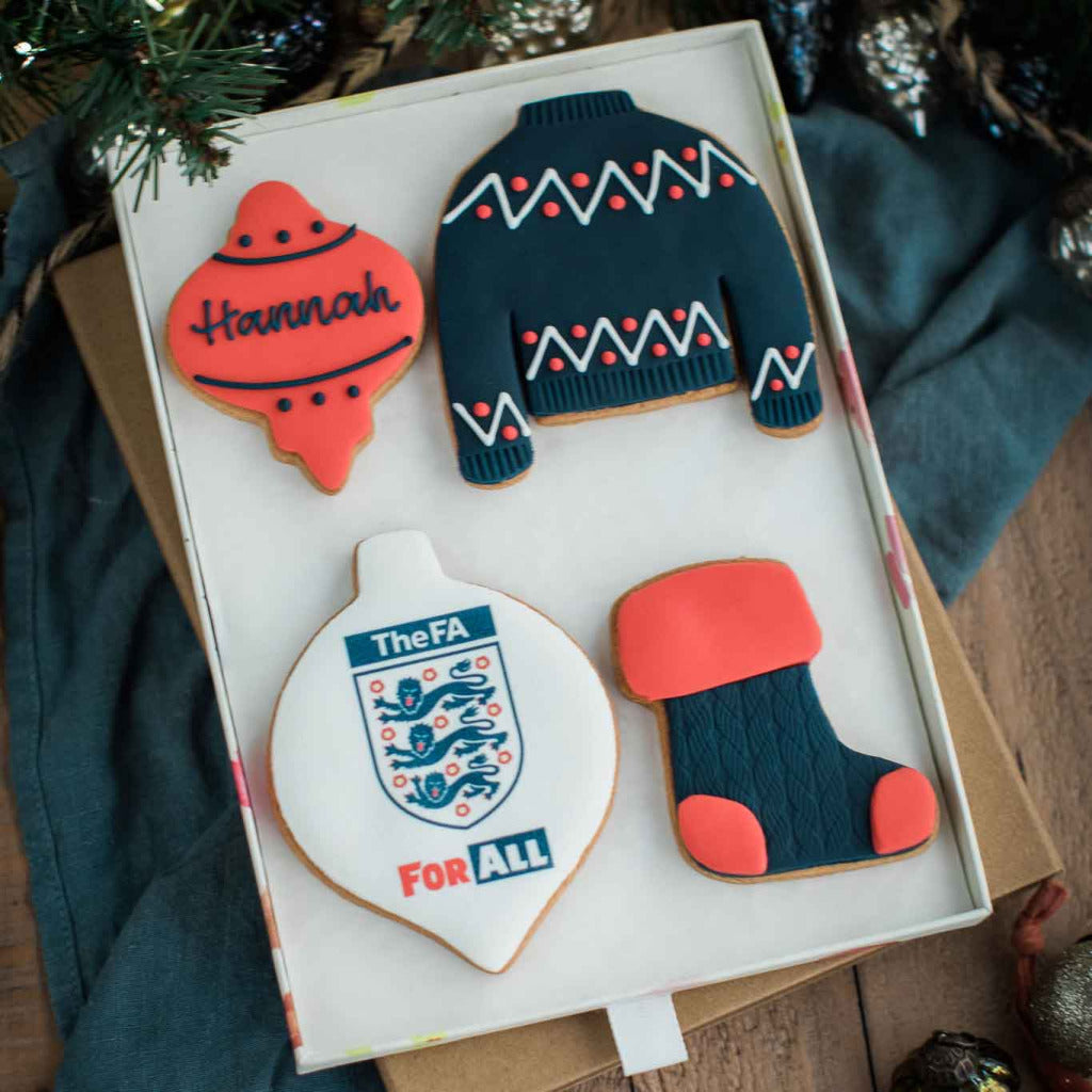 Bespoke Christmas Biscuits For The FA