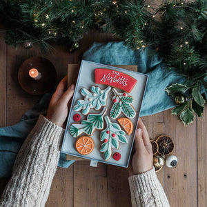 Christmas Garland Biscuit Gift