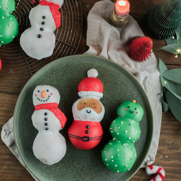 Christmas Iced Bun Baking Kit