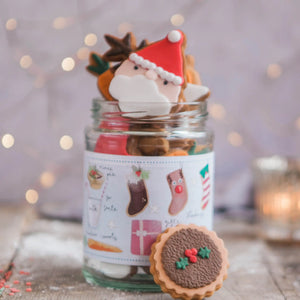 Jar Of Christmas Eve Biscuits