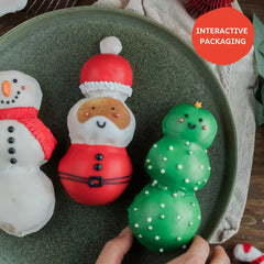 Christmas iced bun baking kit