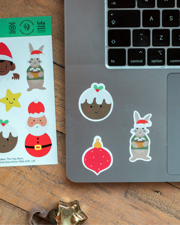 Cute Christmas Pudding Cookie Kit