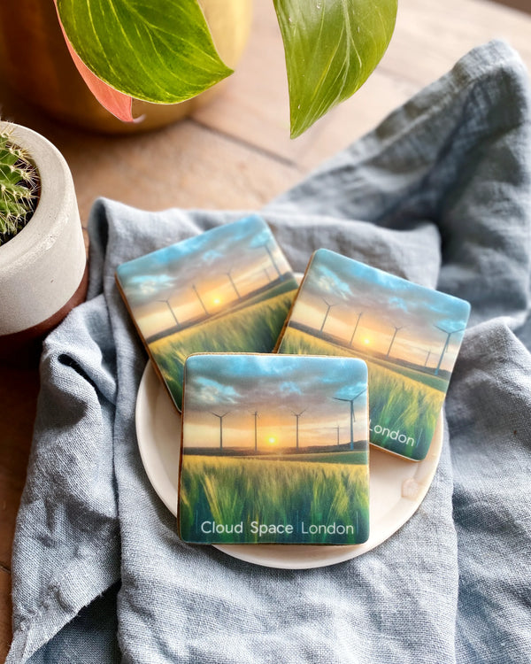 Custom printed logo biscuits | Square