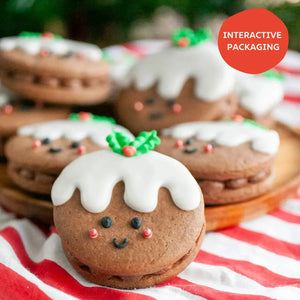 Cute Christmas pudding DIY baking kit