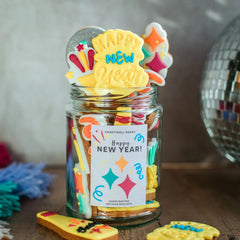 New Year’s Eve Biscuit Jar