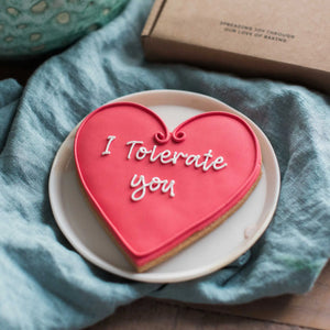 I tolerate you biscuit