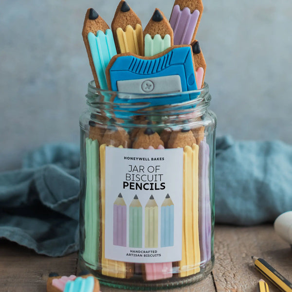 Jar Of Pencil Biscuits