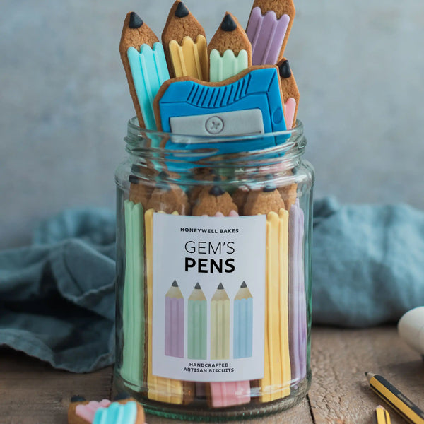Jar Of Pencil Biscuits
