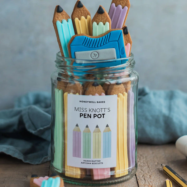 Jar Of Pencil Biscuits