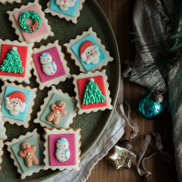 Santa's Biscuit Stamp Jar