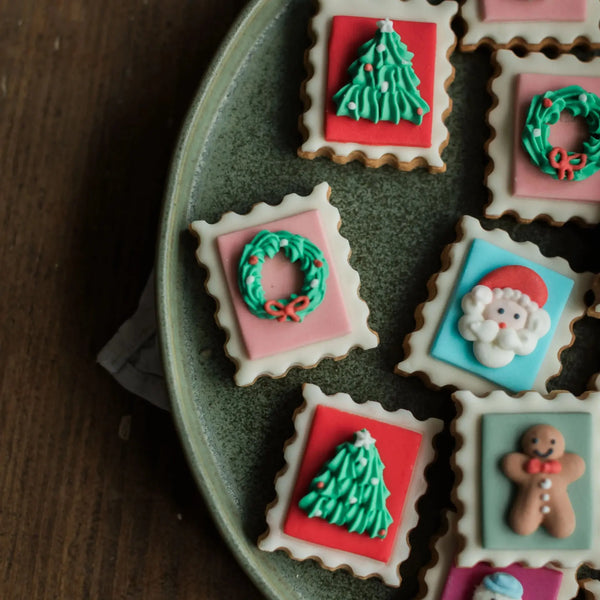 Santa's Biscuit Stamp Jar