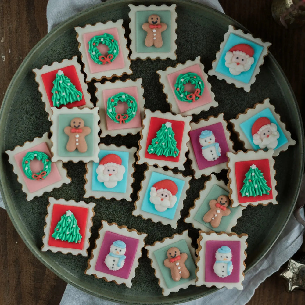 Santa's Biscuit Stamp Jar