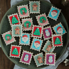 Santa's Biscuit Stamp Jar