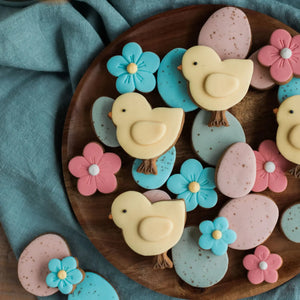 Springtime Iced Biscuit Jar