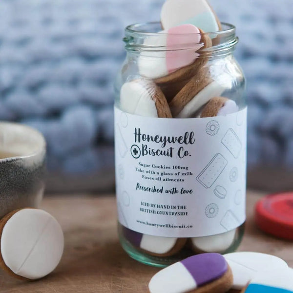 Jar of Pills Biscuit Gift