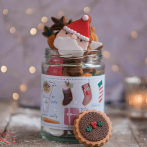 Christmas Biscuits In A Jar