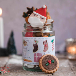 Christmas Biscuits In A Jar