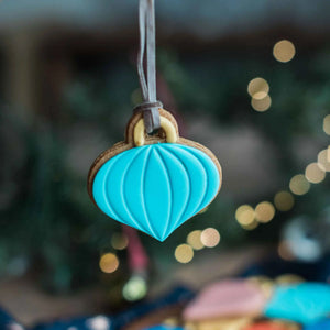 Jar of Bauble Biscuits - Honeywell Bakes
