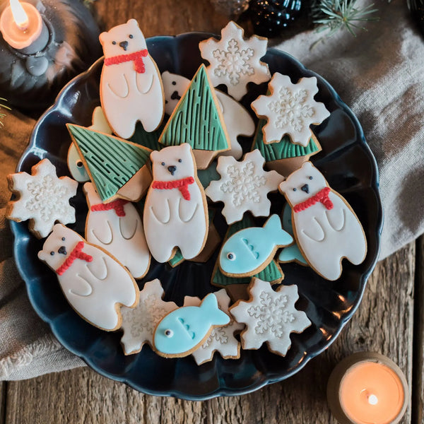 Jar of Polar Bear Biscuits - Honeywell Bakes