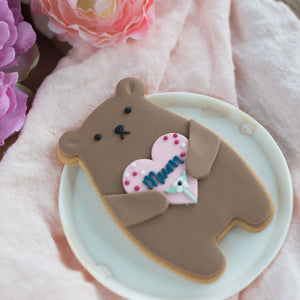 Just For Mum Biscuit Bear - Honeywell Bakes